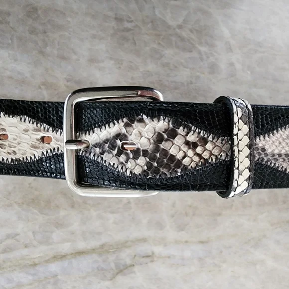 Nocona | Accessories | New Nocona Genuine Snake Belt | Poshmark